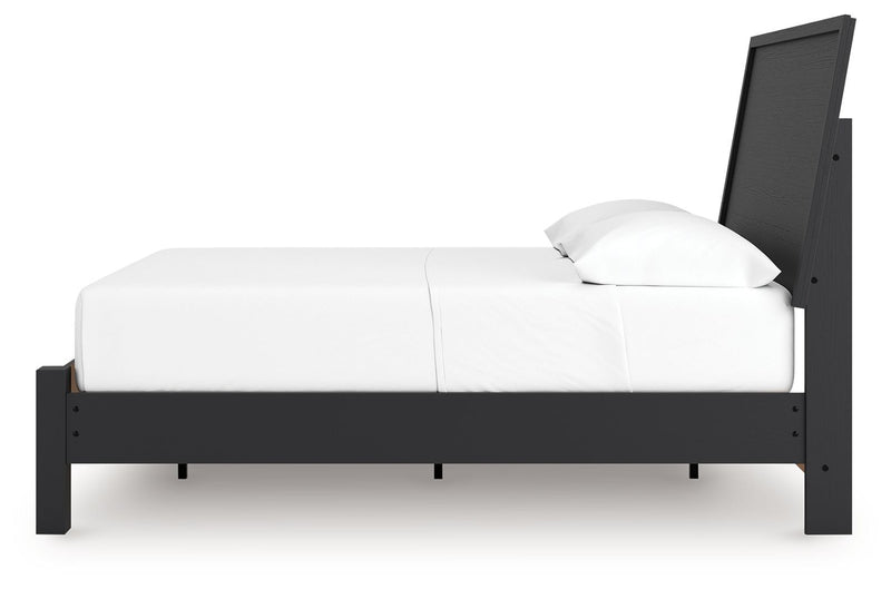 Danziar - Panel Bed With Low Footboard