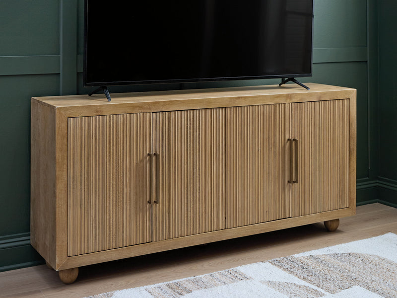 Niam - Accent Cabinet - Light Antique Beige