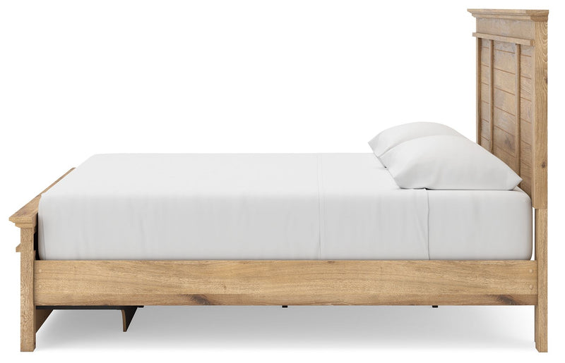 Makidern - Panel Storage Bed