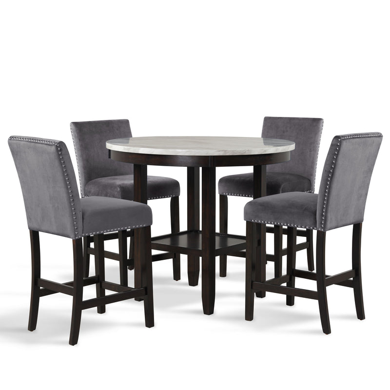 Celeste - Round Counter Table Set