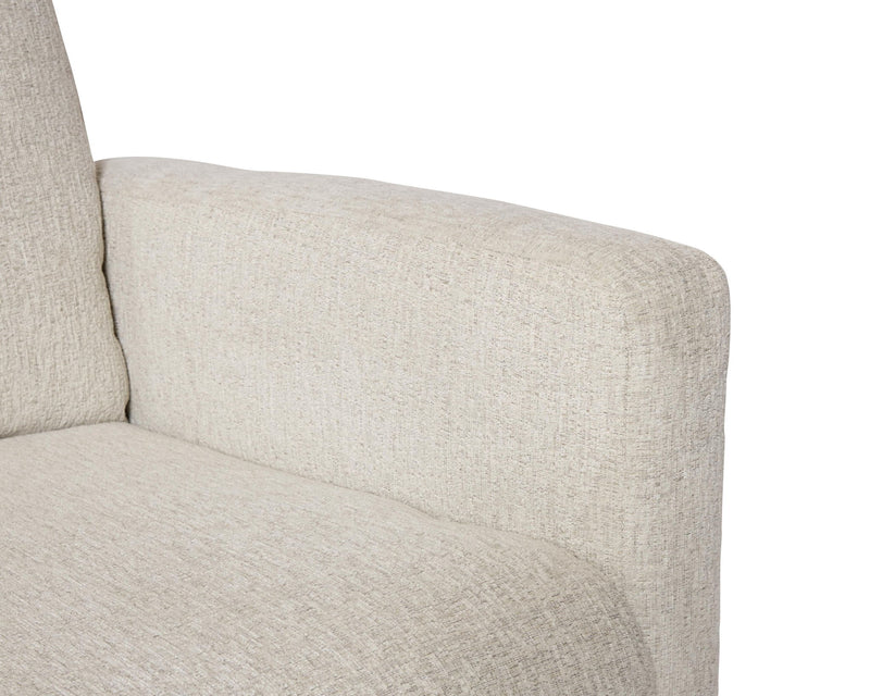 Oaklynn-Manor - Swivel Glider Recliner - Canvas