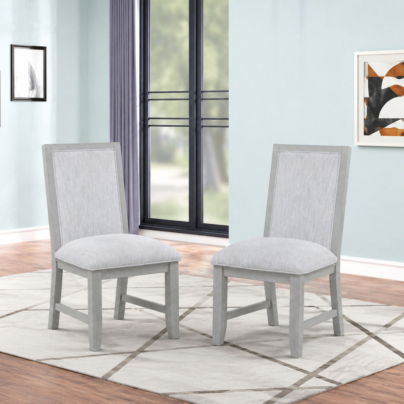 Fiona - Dining Side Chair (Set of 2) - Mist Gray