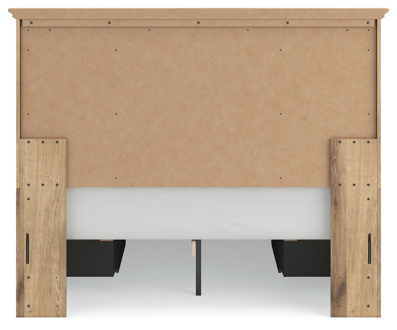 Makidern - Panel Storage Bed