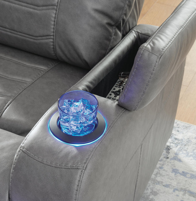 Schooner Rocks Power Recliner - Furniture Source (IA) 