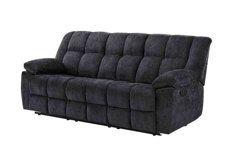U6000 - Reclining Sofa - Black