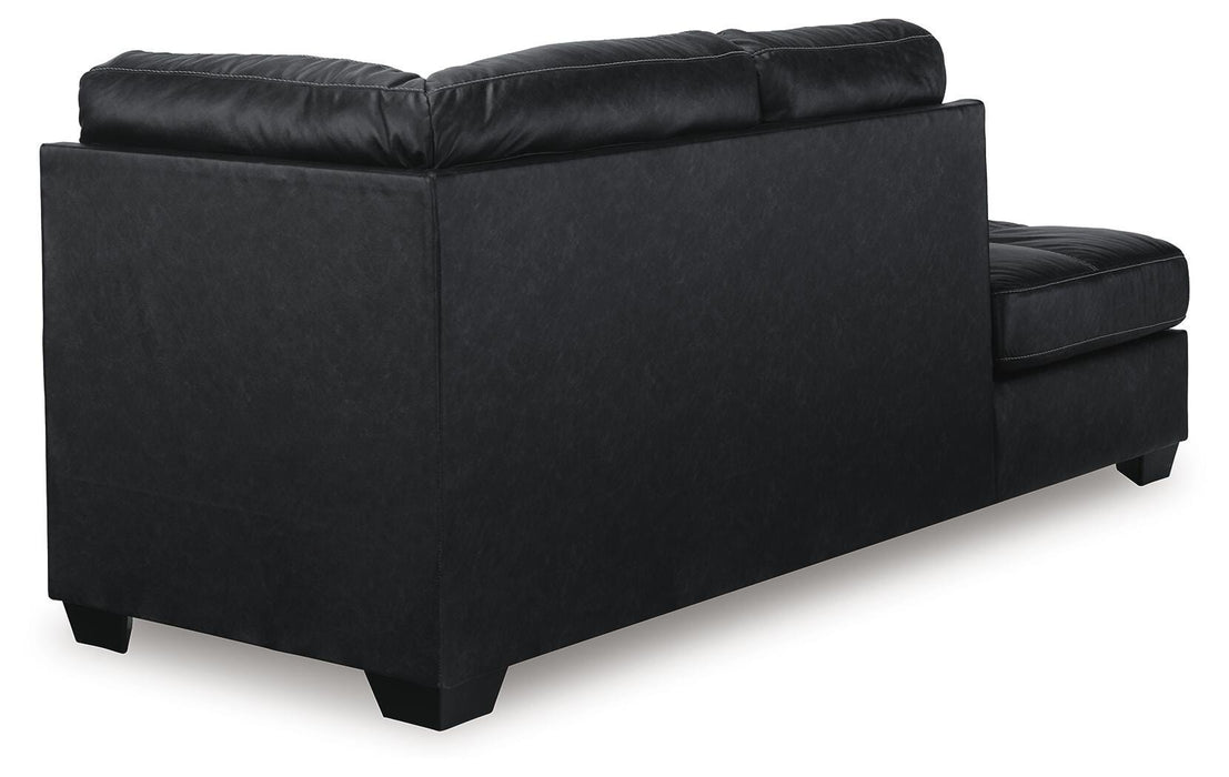 Barlin Mills Sectional with Chaise - Furniture Source (IA) 