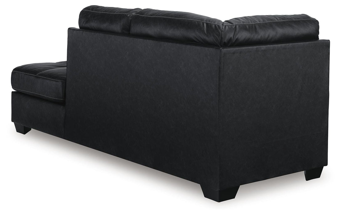Barlin Mills Sectional with Chaise - Furniture Source (IA) 