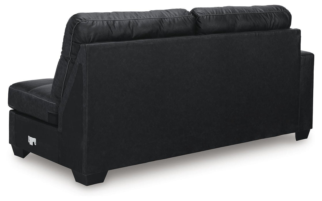 Barlin Mills Sectional with Chaise - Furniture Source (IA) 
