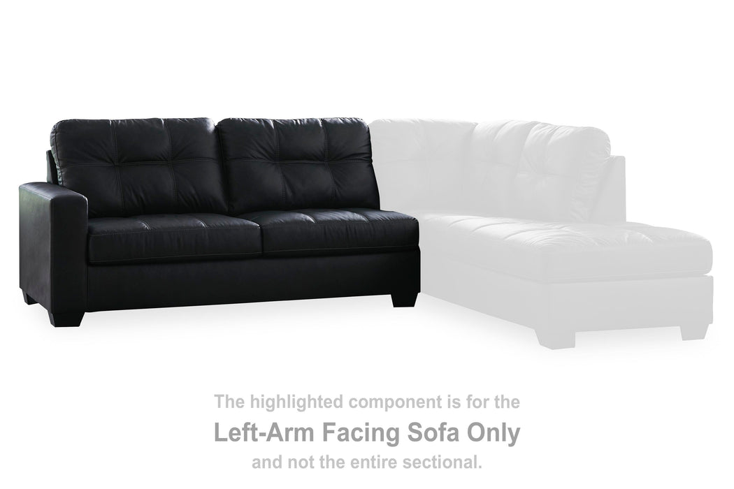 Barlin Mills Sectional with Chaise - Furniture Source (IA) 