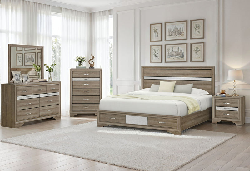 Seville - Nightstand - Natural