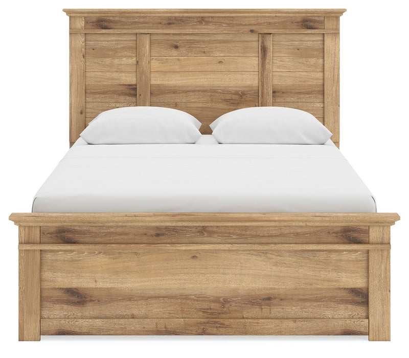 Makidern - Panel Storage Bed