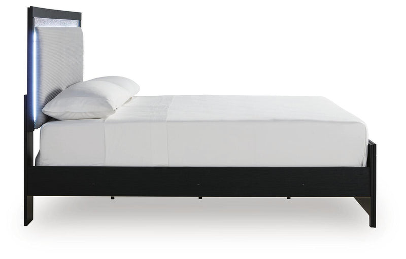 Maeling - Upholstered Panel Bed