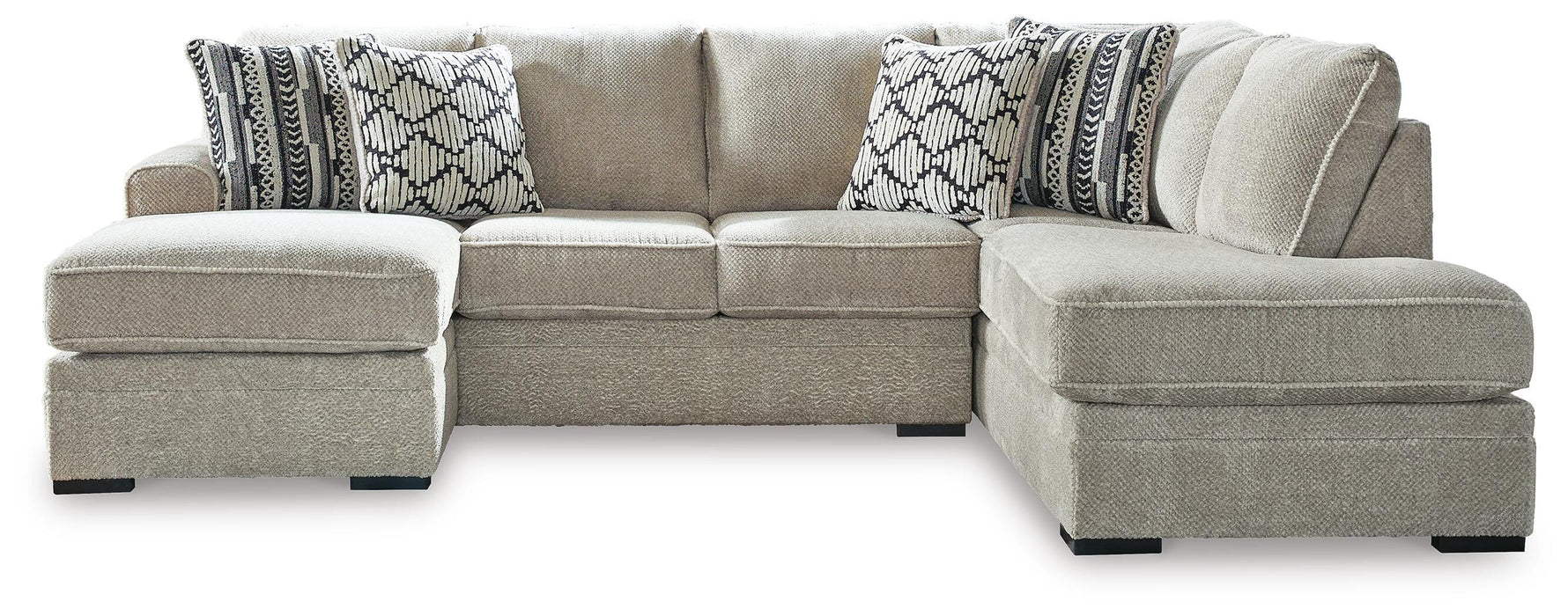 Calnita Sectional with Chaise - Furniture Source (IA) 