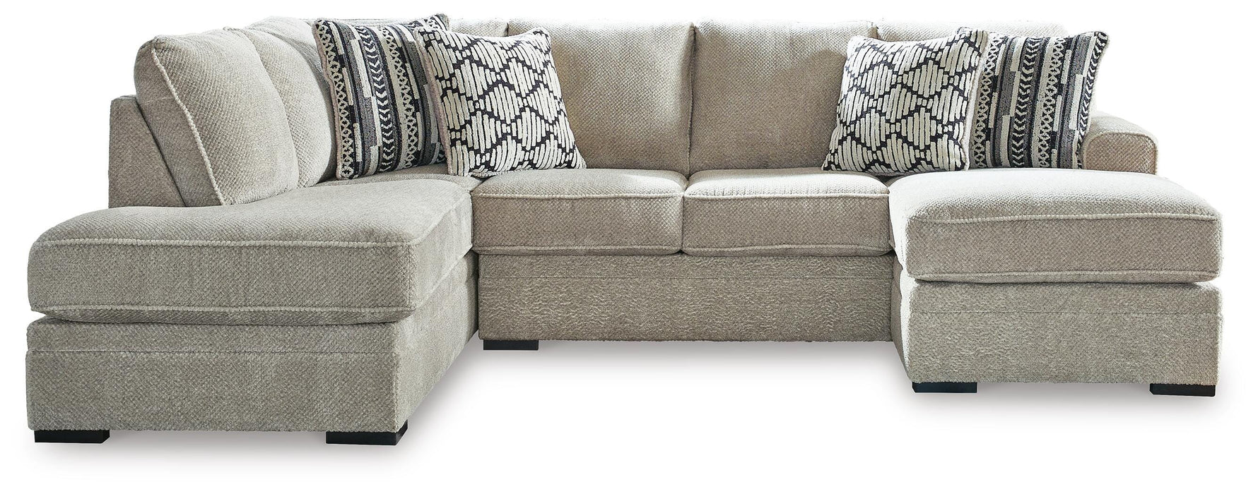 Calnita Sectional with Chaise - Furniture Source (IA) 