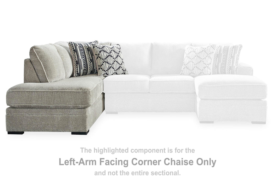 Calnita Sectional with Chaise - Furniture Source (IA) 