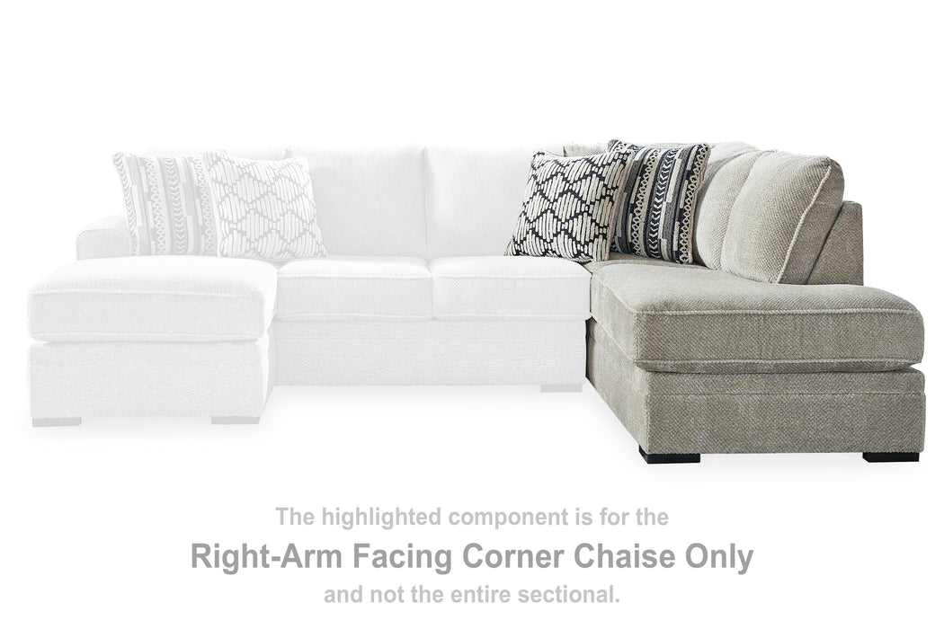 Calnita Sectional with Chaise - Furniture Source (IA) 