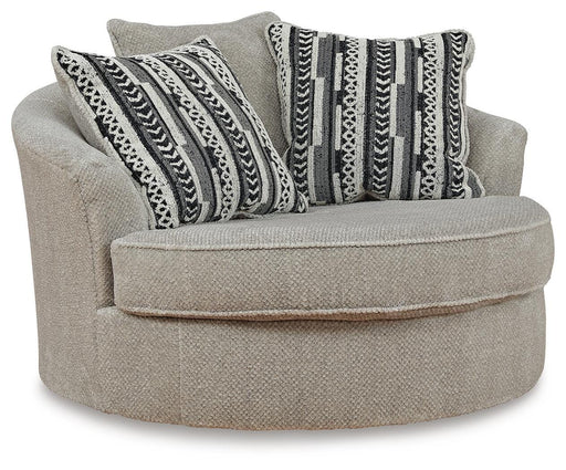 Calnita Oversized Swivel Accent Chair - Furniture Source (IA) 