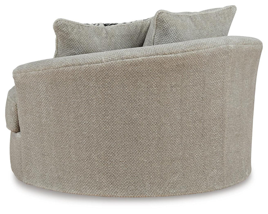 Calnita Oversized Swivel Accent Chair - Furniture Source (IA) 