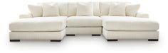 Lindyn Sectional with Double Chaise - Furniture Source (IA) 