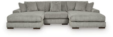 Lindyn Sectional with Double Chaise - Furniture Source (IA) 