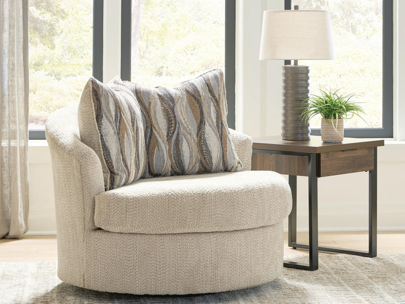 Lofwood - Swivel Accent Chair