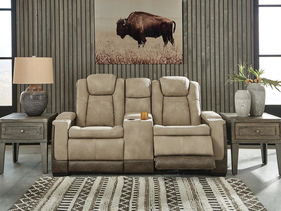 Next-Gen DuraPella Power Reclining Loveseat with Console - Furniture Source (IA) 