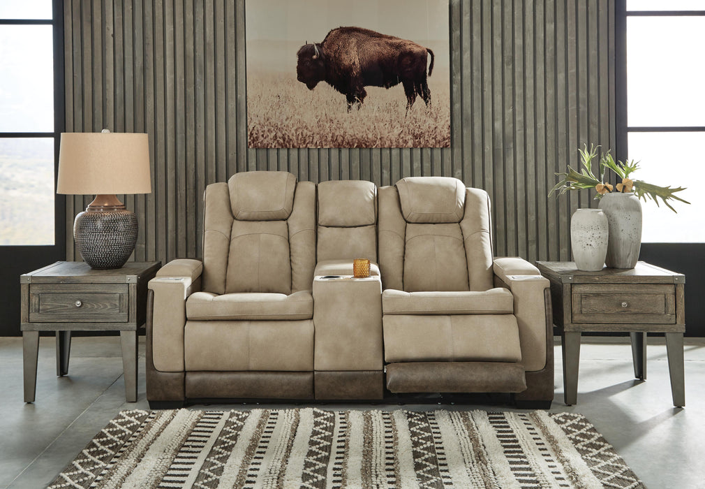 Next-Gen DuraPella Power Reclining Loveseat with Console - Furniture Source (IA) 