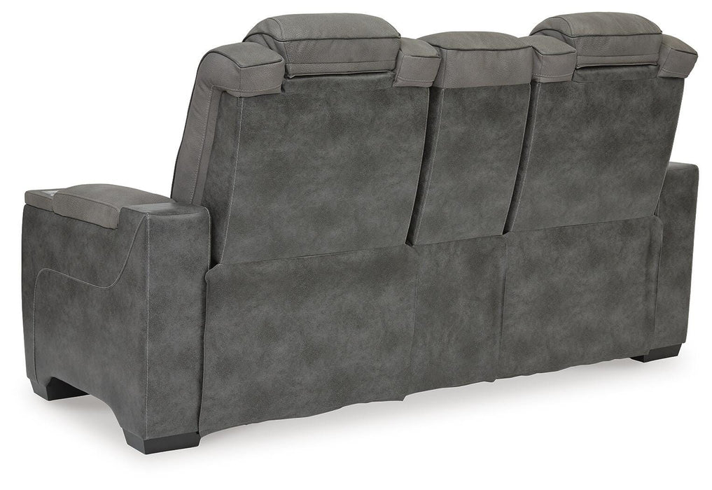 Next-Gen DuraPella Power Reclining Loveseat with Console - Furniture Source (IA) 