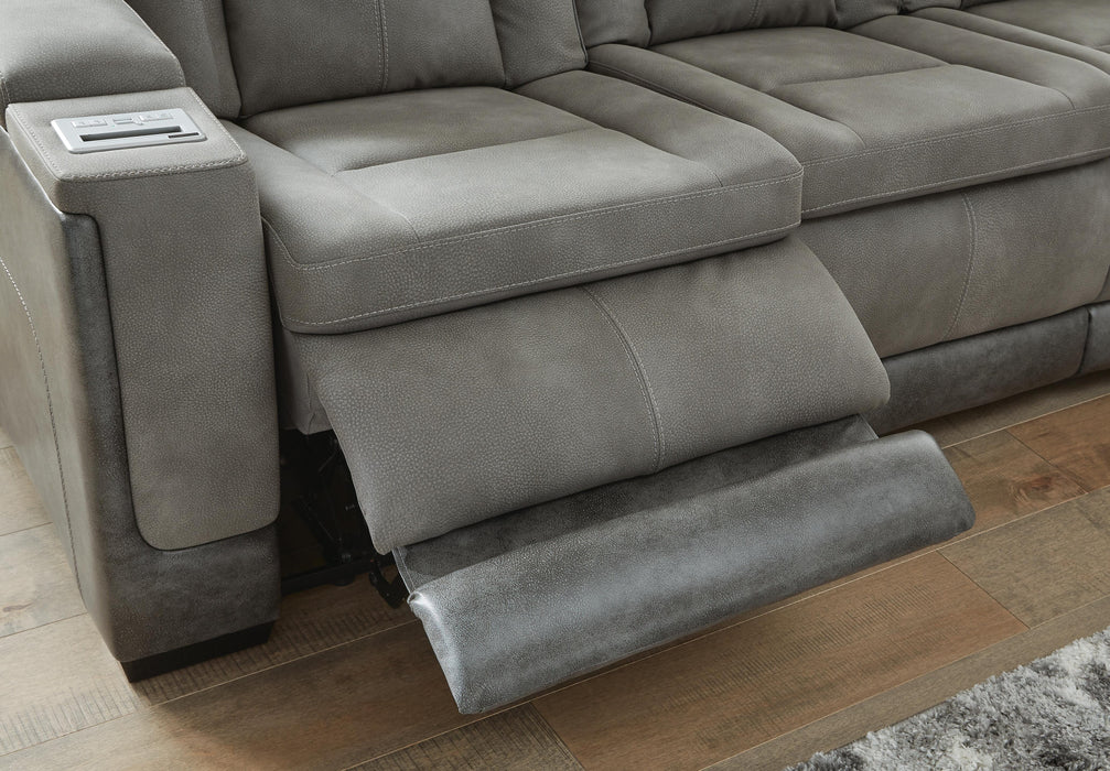 Next-Gen DuraPella Power Reclining Loveseat with Console - Furniture Source (IA) 
