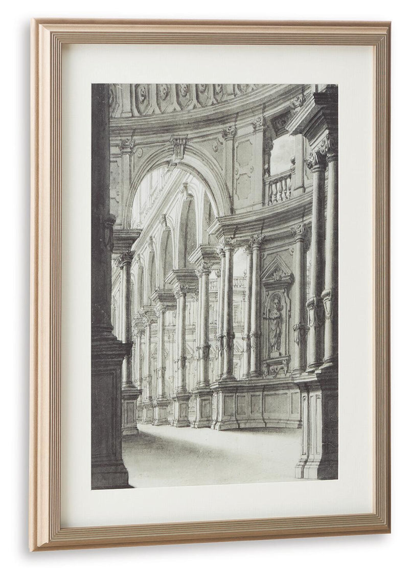 Jebkins - Wall Art - Black / Walnut