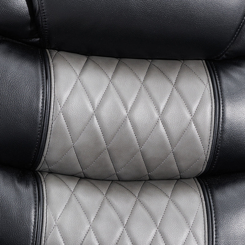 Nikko - Console Loveseat With Dual Recliners
