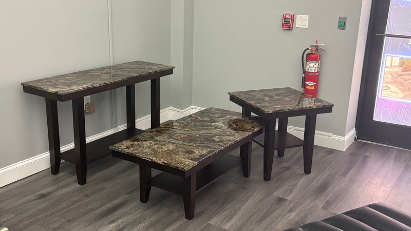 T4355 - End Table - Dark Brown