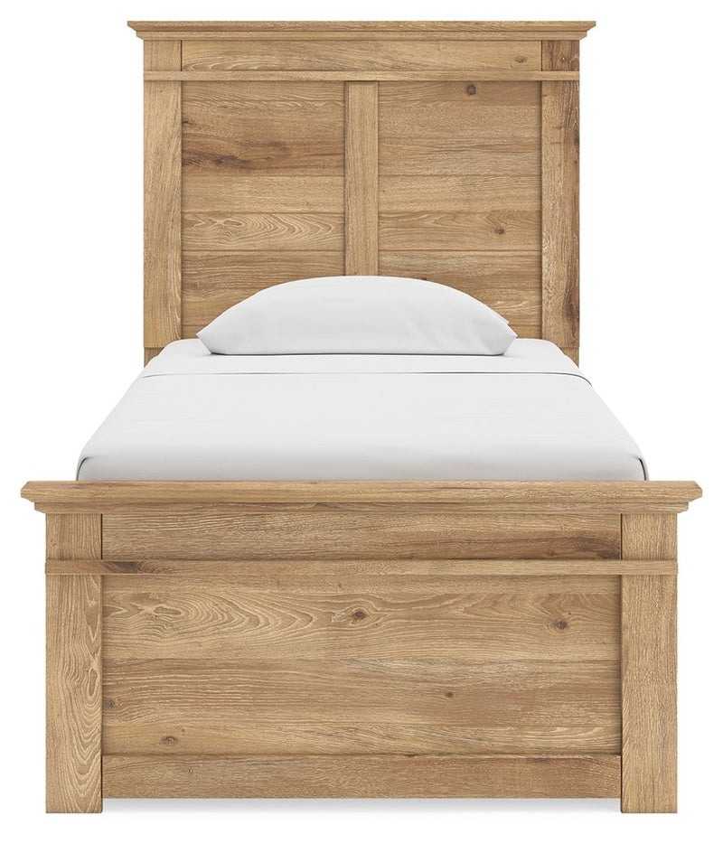 Makidern - Panel Storage Bed