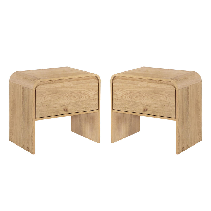 Mara - One Drawer End Table / Bedside Table