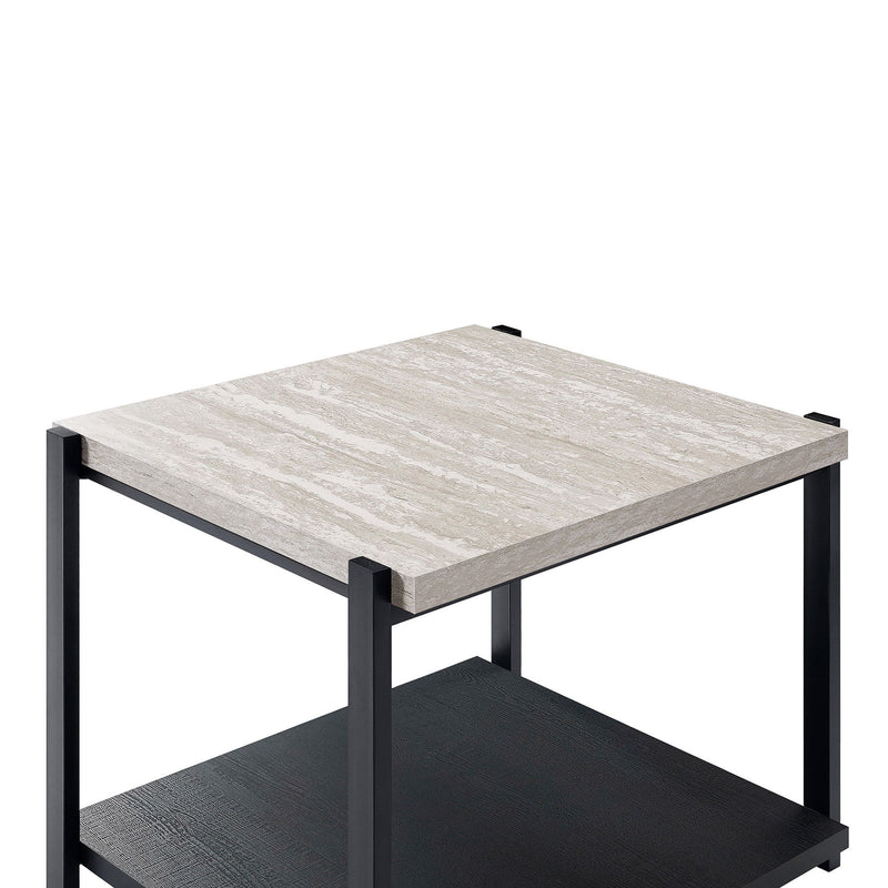 Linea - 3 Piece Occasional Set (1 Coffee & 2 End Tables) - Light Gray