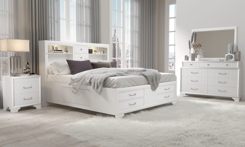 Jordyn - Dresser - White