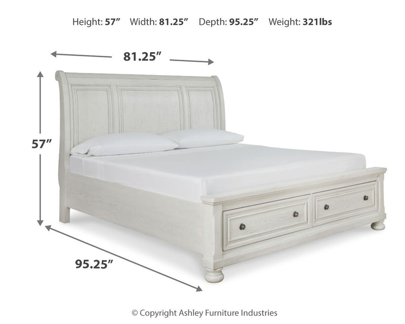 Robbinsdale - Sleigh Bed