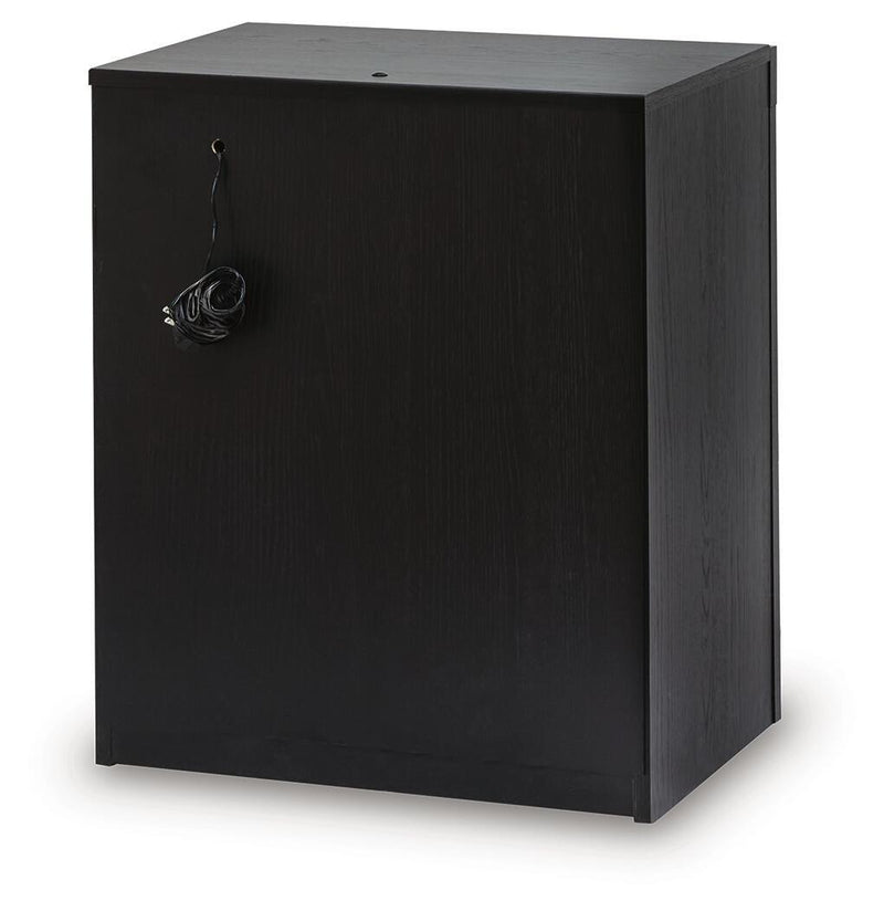 Brizmore - Two Drawer Night Stand - Black