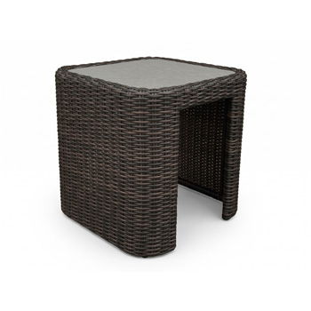 Mission Beach - Square End Table - Brown / Beige - Furniture Source (IA) 