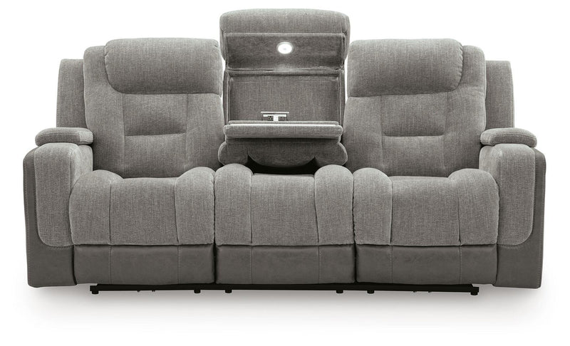 Mixed Motion - Power Reclining Sofa With Adjustable Headrest
