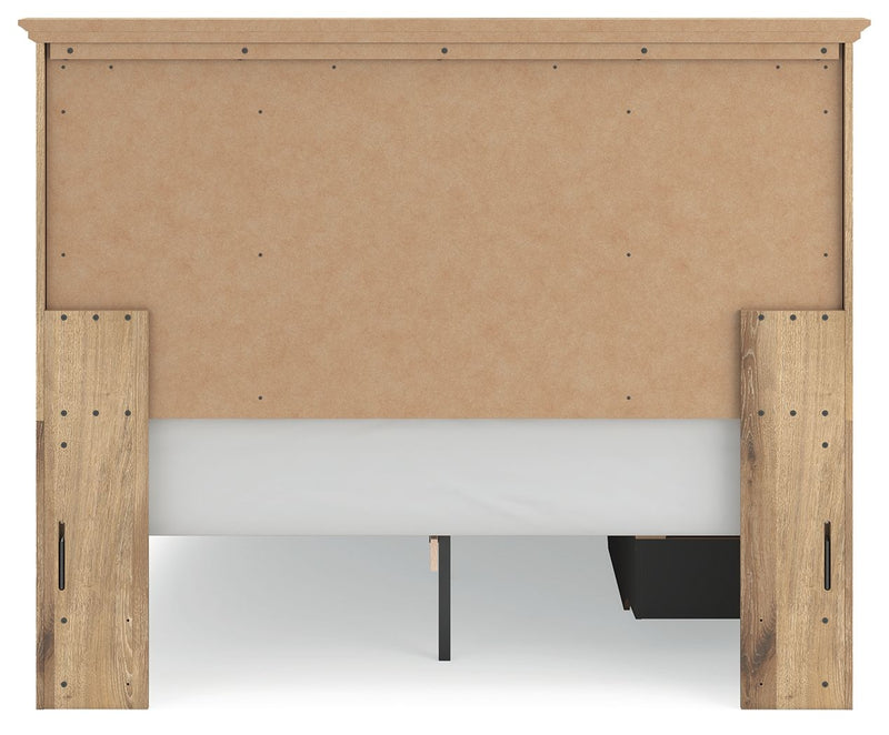Makidern - Panel Storage Bed