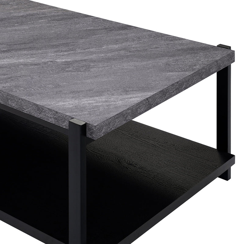 Linea - 3 Piece Occasional Set (1 Coffee & 2 End Tables) - Dark Gray