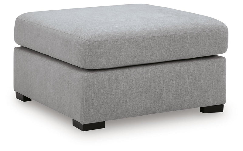 Lakepoint - Oversized Accent Ottoman - Nickel