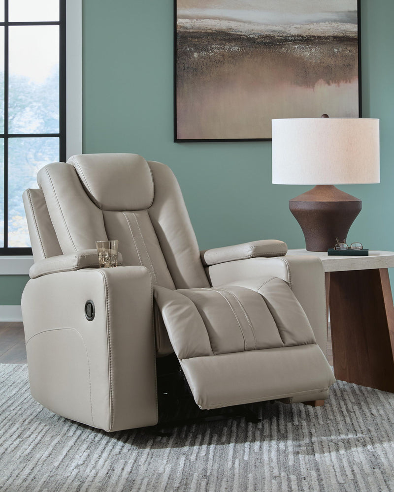 Elevate Edges - Glider Recliner - Coin