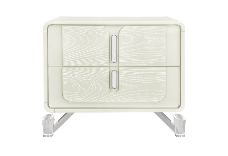 Lyra - 5 Piece Queen Bedroom Set - Beige