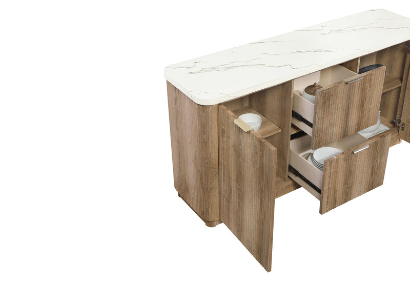 D2504 - Buffet - Natural / White