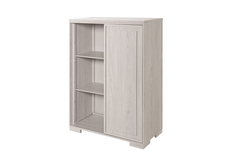 Sadie / Clara - 5 Piece King Bedroom Set (Bed, Dresser & Mirror, Nightstand, Chest) - Beige