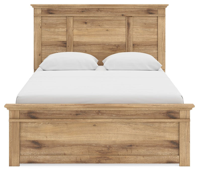 Makidern - Panel Storage Bed