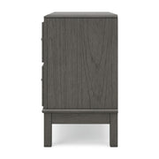 Mazing - Two Drawer Night Stand - Gray - Furniture Source (IA) 
