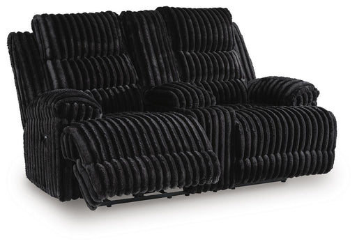 Rhine Falls Reclining Loveseat with Console - Furniture Source (IA) 